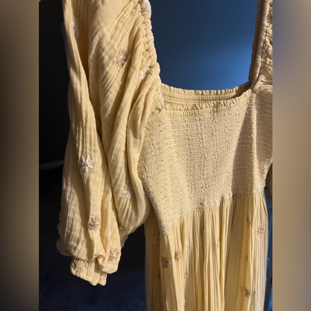Free People Dahlia Embroidered Maxi Dress - Picture 9 of 12